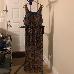 City Triangles Maxi Dress- Size L